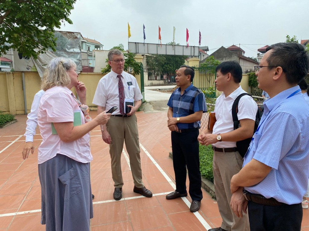 Tổ chức LDSC (Hoa Kỳ) tiếp tục khảo sát, hỗ trợ tỉnh Bắc Giang