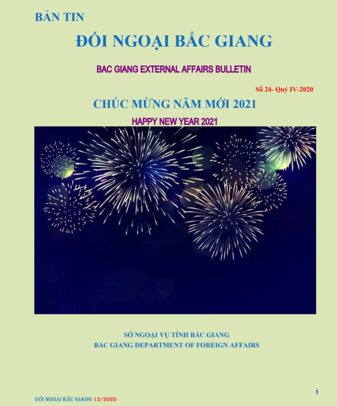 Bac Giang External Bulletin No 24