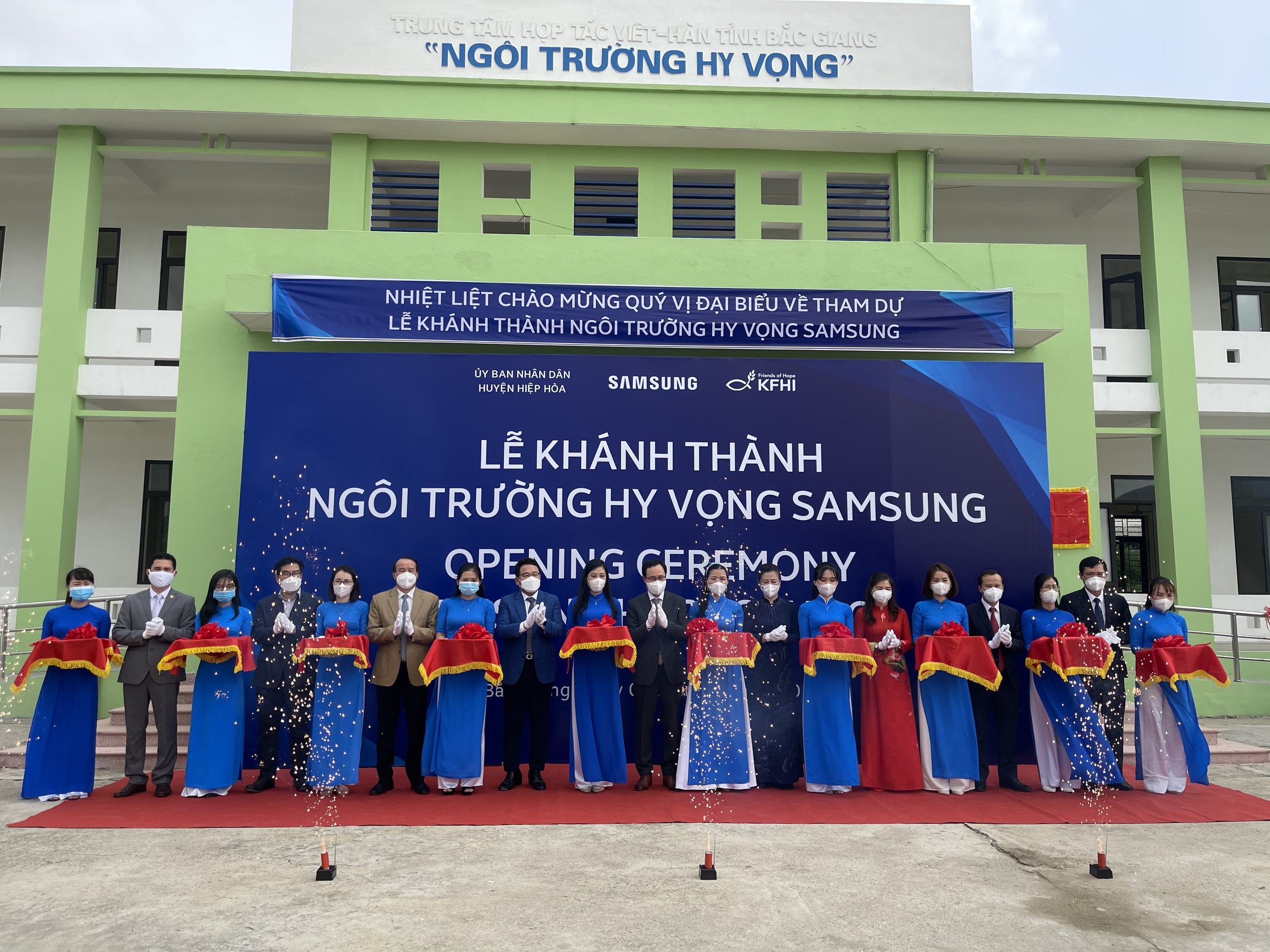 Bắc Giang: Khánh thành Ngôi trường Hy vọng Samsung