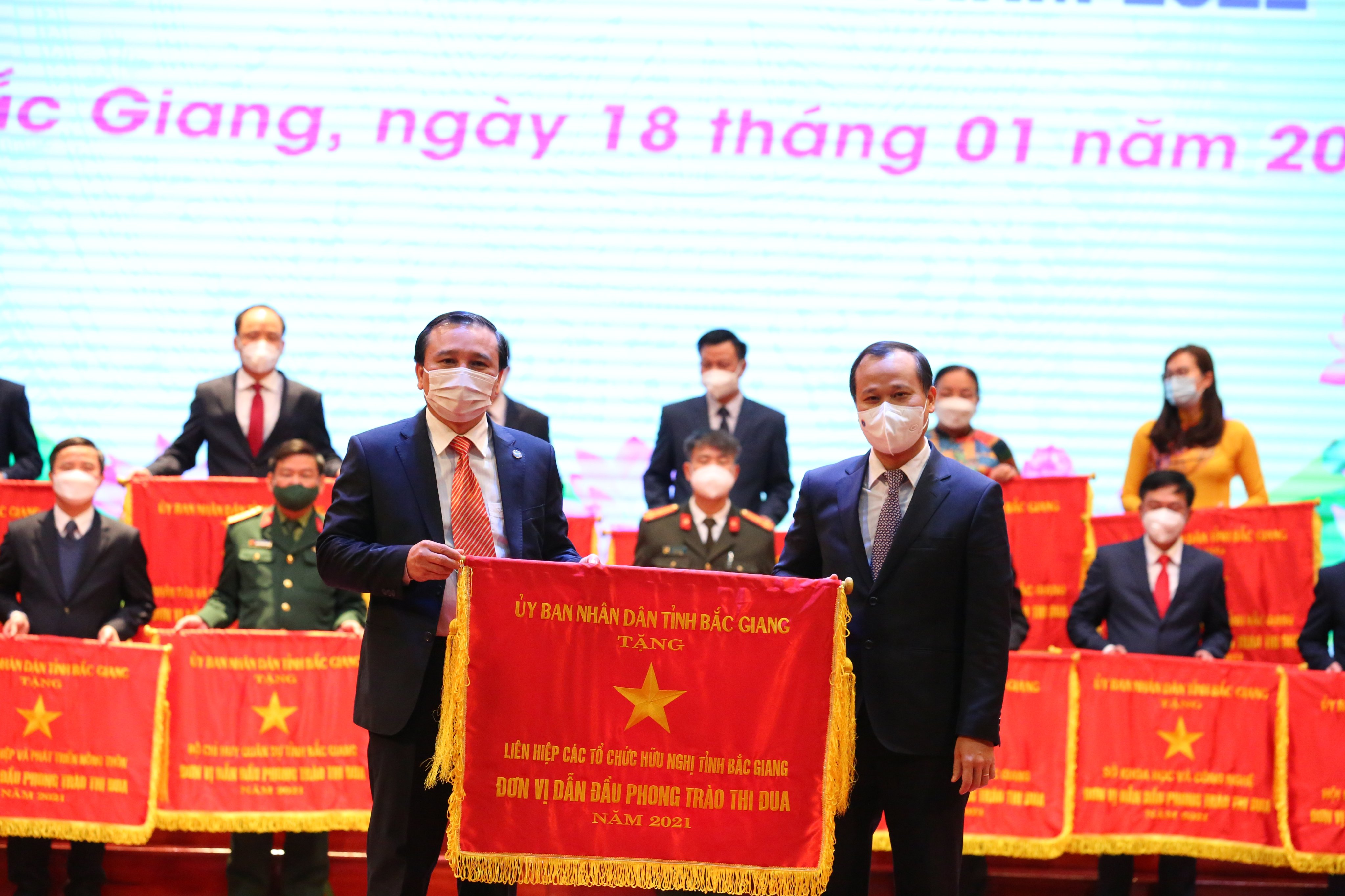 Liên hiệp Các tổ chức hữu nghị tỉnh Bắc Giang thi đua nâng cao chất lượng, hiệu quả công tác đối...