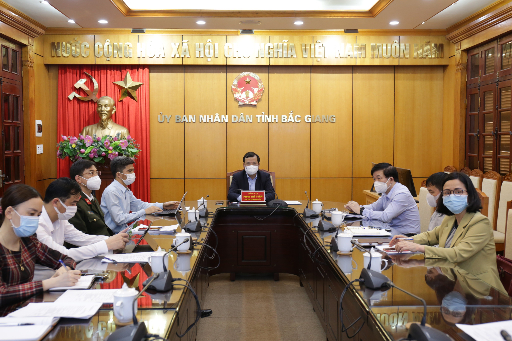 Bắc Giang: tham dự Hội nghị giao ban trực tuyến công tác phi chính phủ nước ngoài năm 2021