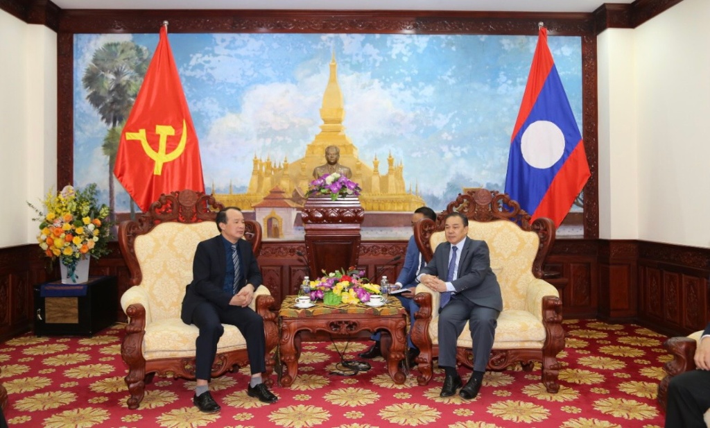 Tỉnh Bắc Giang thăm và chúc tết Đại sứ quán Lào nhân dịp năm mới 2023