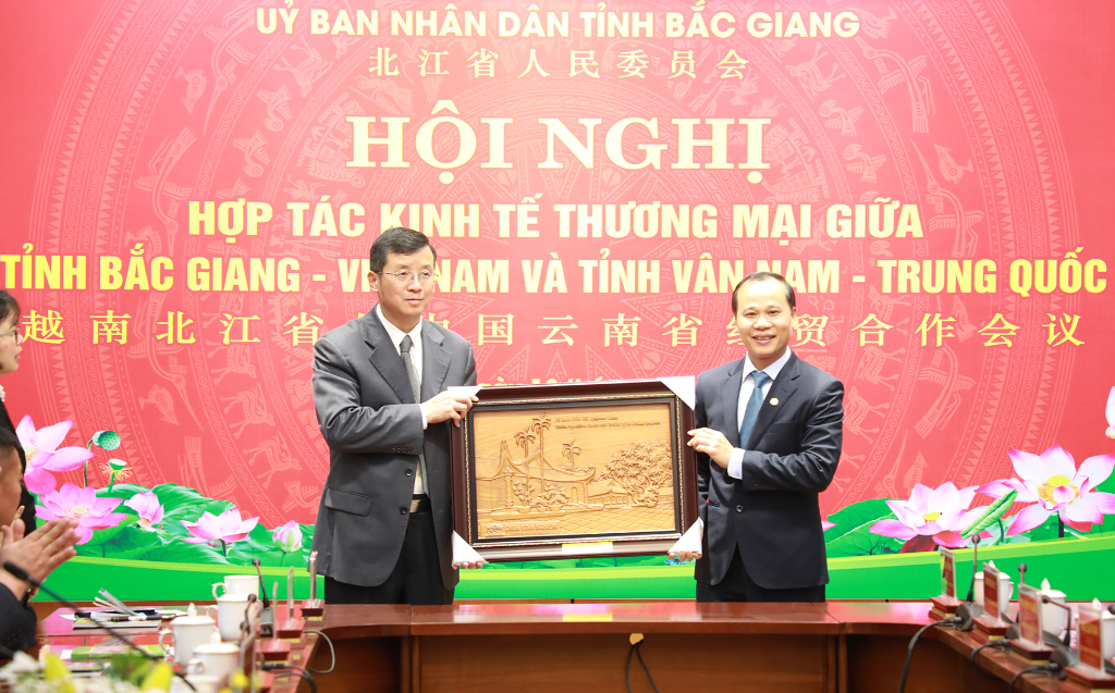 Thúc đẩy hợp tác kinh tế - thương mại giữa tỉnh Bắc Giang và tỉnh Vân Nam (Trung Quốc)
