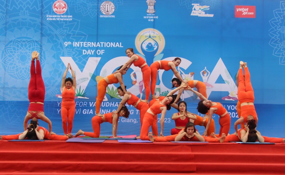 Bắc Giang tổ chức Chương trình Ngày Quốc tế Yoga lần thứ 9 năm 2023