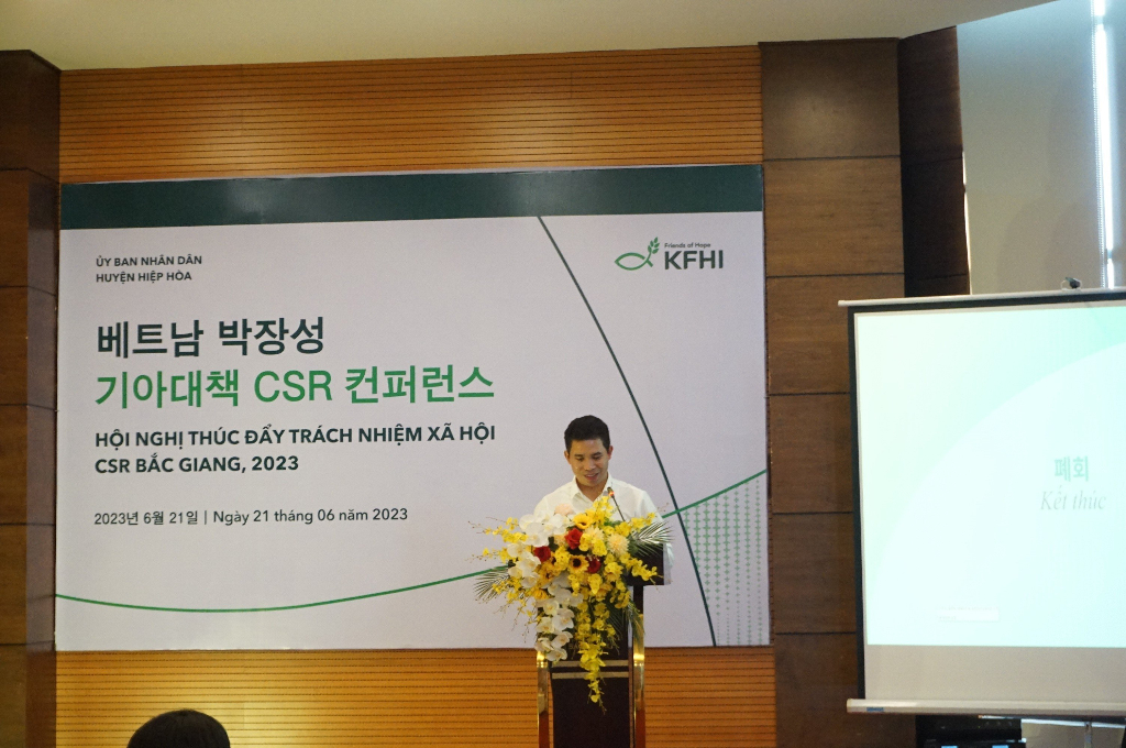 Thúc đẩy hoạt động trách nhiệm xã hội của các doanh nghiệp Hàn Quốc trên địa bàn tỉnh Bắc Giang