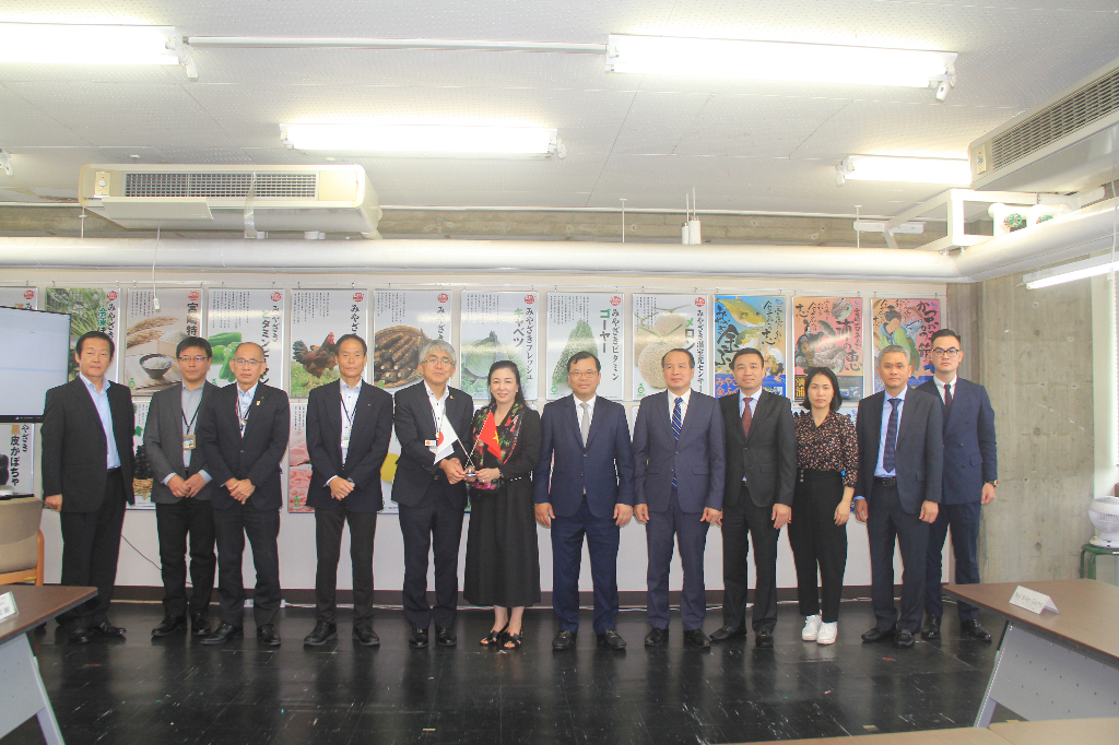 Bắc Giang:  Kết nối, thúc đẩy hợp tác cấp địa phương  với tỉnh Miyazaki (Nhật Bản)