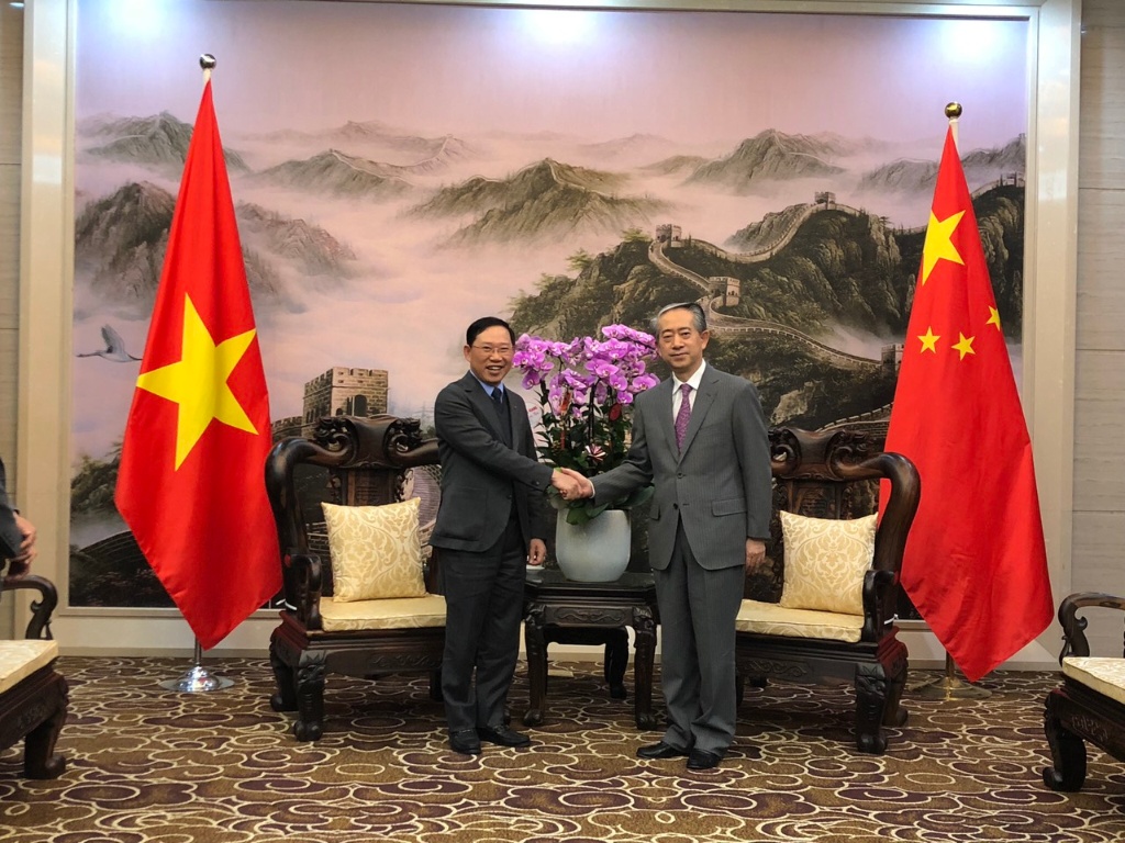 Chủ tịch UBND tỉnh Lê Ánh Dương thăm, chúc mừng năm mới Đại sứ quán Trung Quốc và Đại sứ quán...