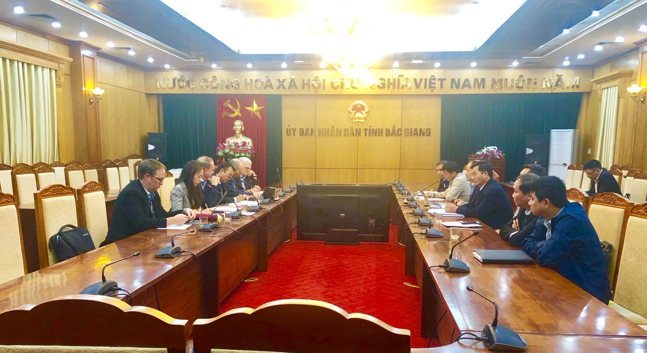Bắc Giang chuẩn bị triển khai dự án tăng cường công tác quản lý chất thải rắn đô thị