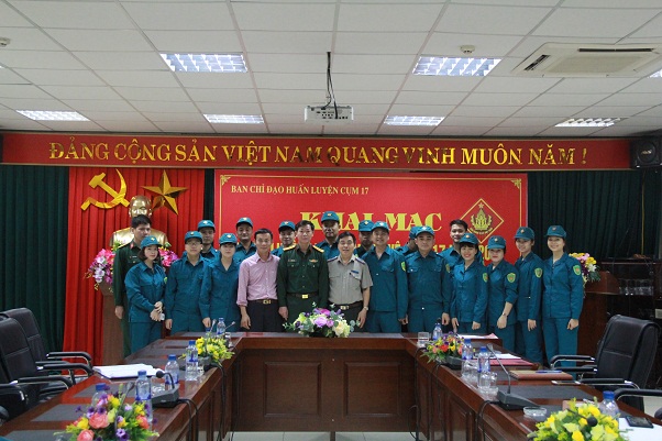 Sở Ngoại vụ tỉnh Bắc Giang tổ chức ra quân huấn luyện lực lượng tự vệ năm 2019