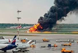 CHLB Nga: thông tin về vụ tai nạn máy bay Sukhoi Superjet SSJ-100 của hãng hàng không Aeroflot