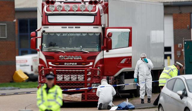 Thông tin tiếp theo liên quan đến vụ việc 39 thi thể được tìm thấy trong một xe tải tại đông bắc...