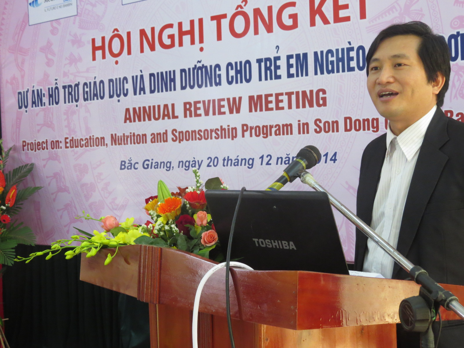 Hội nghị tổng kết dự án Hỗ trợ dinh dưỡng và giáo dục cho trẻ em nghèo tại huyện Sơn Động, tỉnh...