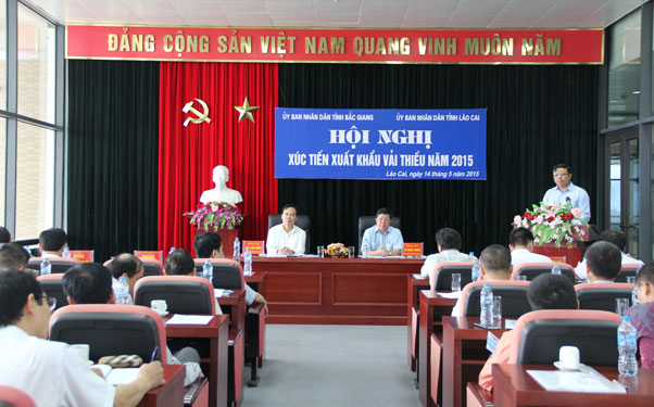 Hội nghị xúc tiến xuất khẩu vải thiều năm 2015 tại tỉnh Lào Cai