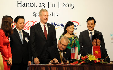 Việt Nam - Hoa Kỳ ký Bản ghi nhớ hợp tác về y tế