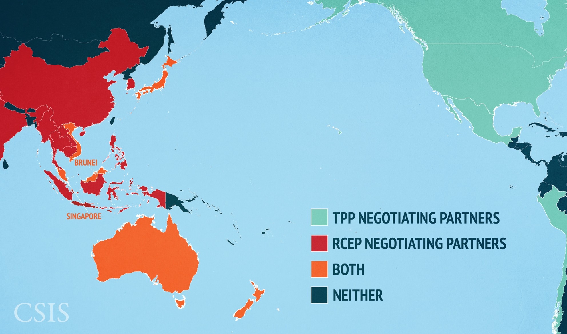 RCEP Không chống lại TPP và những tác động đến ASEAN