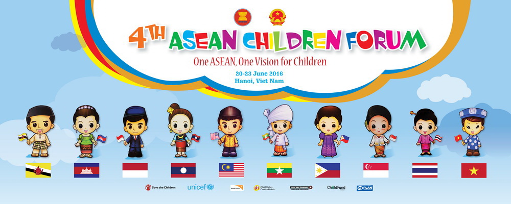 Diễn đàn trẻ em ASEAN lần thứ 4: “Một ASEAN, Một tầm nhìn vì trẻ em”