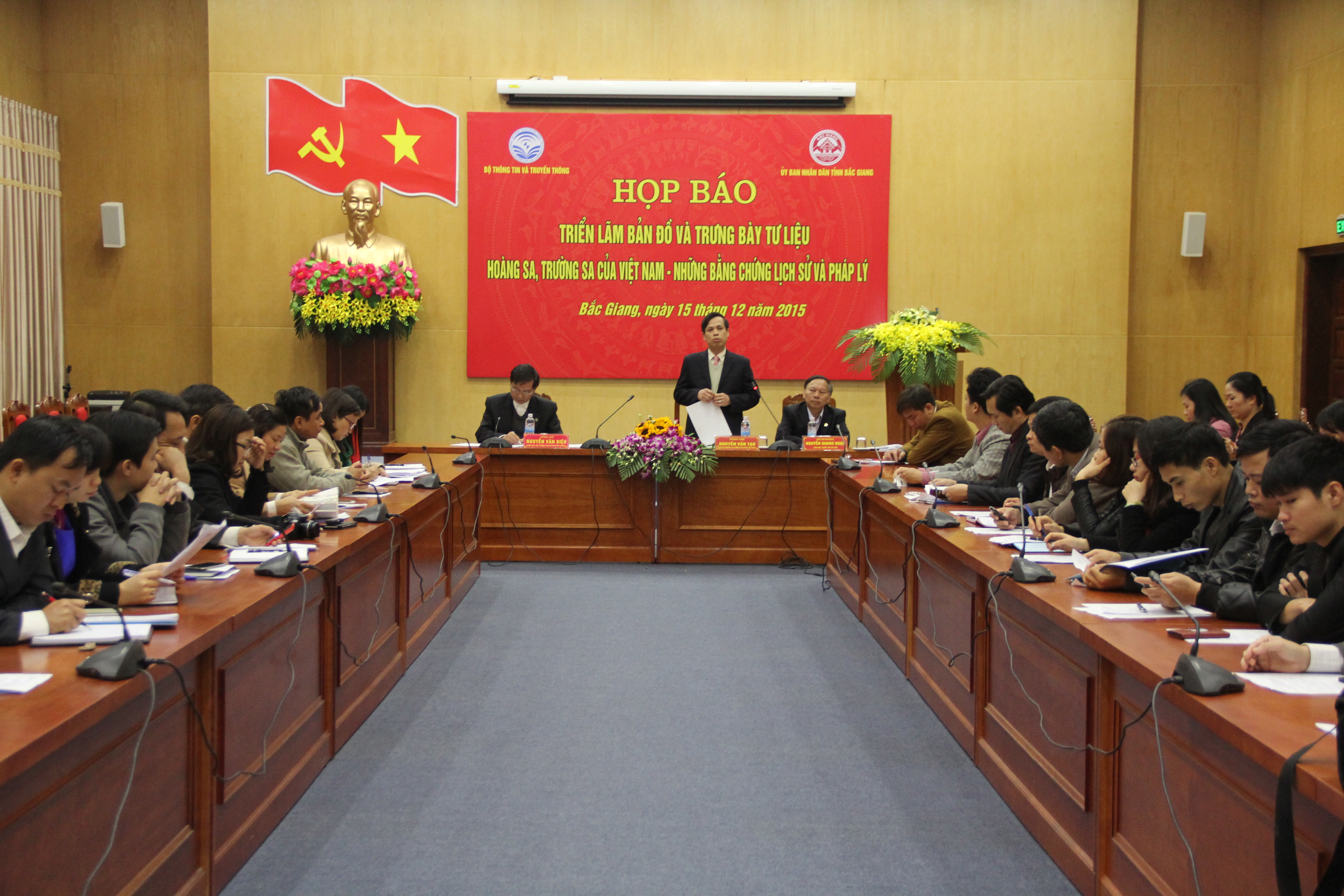 Họp báo Triển lãm "Hoàng Sa, Trường Sa của Việt Nam - Những bằng chứng lịch sử và pháp lý "
