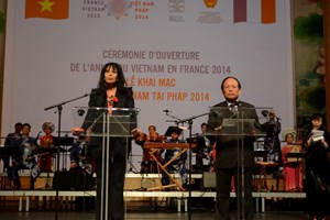 Khai mạc sự kiện “Năm Việt Nam tại Pháp 2014”