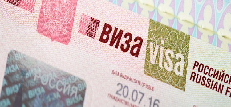 Thủ tục xin thị thực Nga