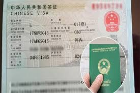 Thủ tục xin cấp thị thực Trung Quốc